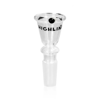 Glaskopf für Bong - Transparent 19 mm Schliff (1 Stk)