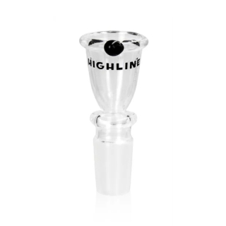Glaskopf für Bong - Transparent 14,5 mm Schliff (1 Stk)
