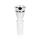 Glaskopf für Bong - Transparent 14,5 mm Schliff (1 Stk)