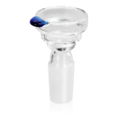 Glaskopf für Bong - Stufen transparent 14,5mm...