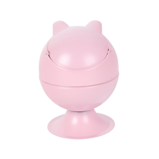Kippaschenbecher Metall 7cm -  pink (1 Stk)