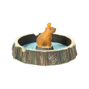 Aschenbecher 13,7cm - Capybara (1 Stk)