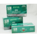 Korona Zig. Hülsen Slim Menthol (120 Stk.)