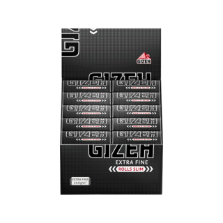 GIZEH Rolls Slim - Black (20 x 5m)