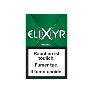 Elixyr Grün Fresh Menthol - Zigaretten Box (10 Stk.)