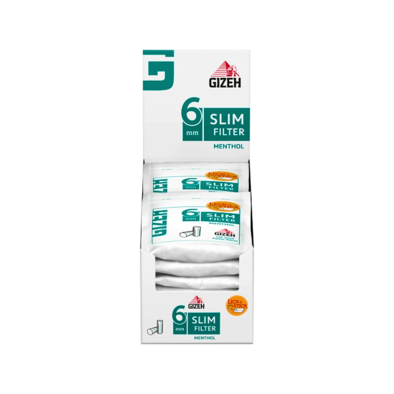 Gizeh Slim Filter Mentol kaufen, 18.68 CHF