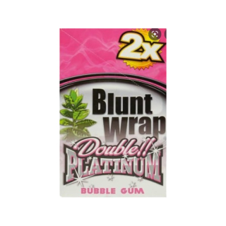 BluntWrap Platinum Double - Bubble Gum (25 x 2Stk)