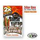 Blunt Wrap Platinum double - Peach Passion