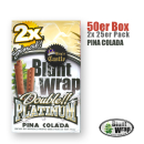 Blunt Wrap Platinum double - Pina Colada