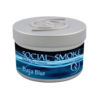 SocialSmoke ShishaTabak - Baja Blue (1 x 100g)