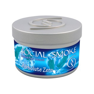 SocialSmoke ShishaTabak - Absolute Zero (1 x 100g)