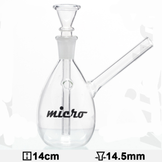 Bong Glass 14cm - Micro Rund (1 Stk)