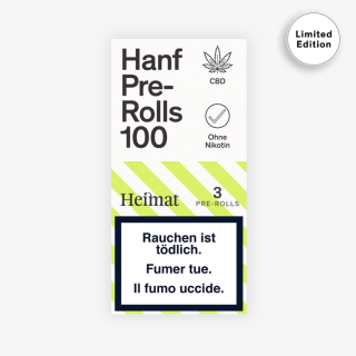 Heimat Zigaretten Prerolled - Hanf (1 x 3Stk)