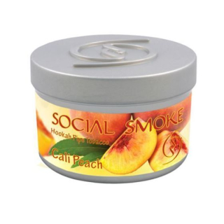 SocialSmoke ShishaTabak - Cali Peach (1 x 100g)
