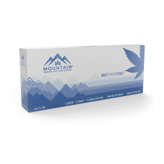 Mountain Smokes CBD 35mg - Zigaretten Box (10 Stk.)