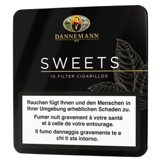 Dannemann Cigarillo - Sweets Filter (10 x 10Stk)