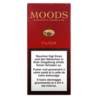 Dannemann Cigarillo - Moods Filter (10 x 5Stk)