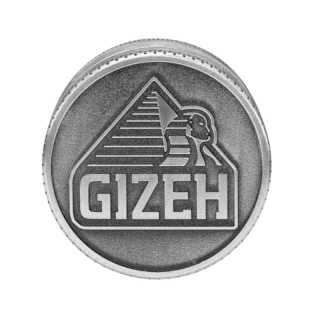 GIZEH Grinder Alu 40mm - 3Parts Silver (1 Stk)
