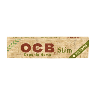 OCB KingSize Slim +Tips - Organic Hemp (32 x 32Stk)