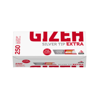 GIZEH Hülsen - Silver Tip Extra (1 x 250Stk)
