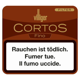 Villiger Cigarillo - Cortos Fino Filter (5 x 20Stk)