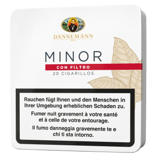 Dannemann Cigarillo - Minor ConFiltro (5 x 20Stk)