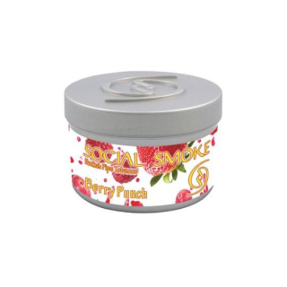 SocialSmoke ShishaTabak - Berry Punch (1 x 100g)