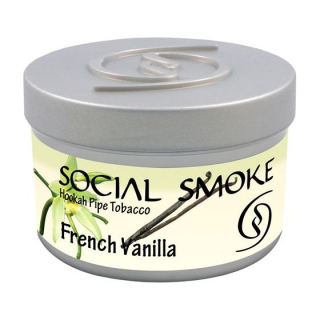 SocialSmoke ShishaTabak - French Vanilla (1 x 100g)