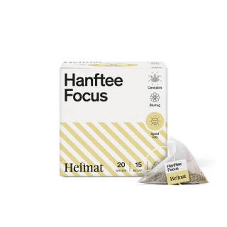 Heimat Hanftee - Focus (15 Beutel)