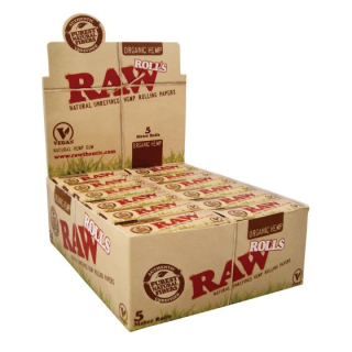 Raw Rolls Slim - Organic (24 x 5m)