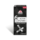 GIZEH ActiveFilter 6mm - Black (20 x 10Stk)