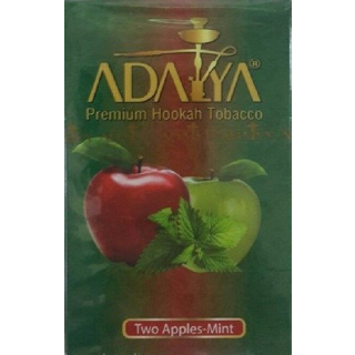 Adalya ShishaTabak - Two Apples Mint (10 x 50g)