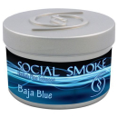 SocialSmoke ShishaTabak - Baja Blue (1 x 200g)
