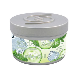 SocialSmoke ShishaTabak - Cucumber Chill (1 x 200g)