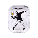 Banksy "Flower Thrower Alt" Tray 14cm x 18cm