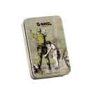 Banksy "Soldier fisked" Dose 13.5cm x 8.5cm x 3cm