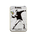 Banksy "Flower Thrower" Dose 13.5cm x 8.5cm x 3cm