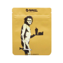 Banksy Bag - Fast Food Caveman (10cm x 12.5cm)