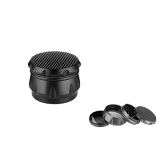 Dreamliner Grinder Alu 63mm - 4Parts Black (1 Stk)