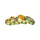 Dreamliner Grinder Alu 50mm - 4Parts Hemp Leaves Green (1 Stk)