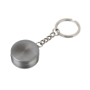 Alu Grinder Schlüsselanhänger 2-teilig 30mm Silber