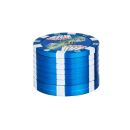 SuperHeroes Grinder Alu 40mm - 3Parts Poker Chips Blue (1...