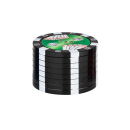 Alu Grinder 3-teilig 40mm Poker Chips Schwarz