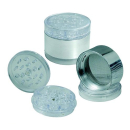 Acryl Grinder 4-teilig 55mm - Transparent