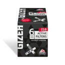 GIZEH Active Filter 6mm Box (210 Stk.) +Gratis Rolls 5m