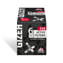 GIZEH ActiveFilter 6mm Box +Rolls Slim 5m (1 x 210Stk)