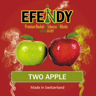 Efendy ShishaTabak - Two Apple (1 x 100g)
