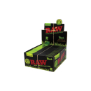 Raw KingSize Slim - Black Organic Hemp (50 x 32Stk)