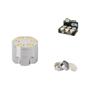 Grinder Alu 50mm - 3Parts Bullet (1 Stk)