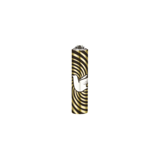 Clipper Micro Metal - Peace Symbols Taube